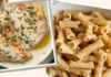 Creamy Garlic Butter Chicken and Rigatoni in Parmesan Sauce