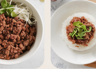 Korean Ground Beef Bowl: A Quick and Flavorful Meal