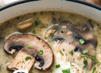Creamy Mushroom, Chicken, and Wild Rice Soup: A Comforting Delight
