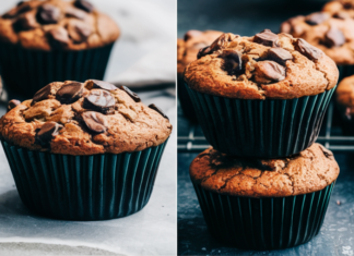 Easy Banana Oatmeal Muffins