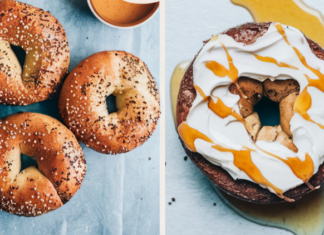 Apple Cinnamon Greek Yogurt Bagels