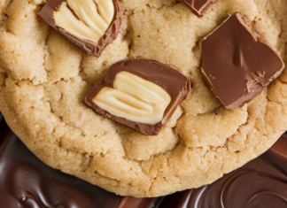 Peanut Butter Snickers Cookies