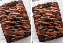 Hot Fudge Brownie Bread