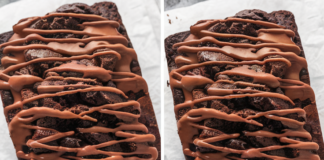 Hot Fudge Brownie Bread