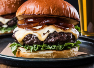 Delicious Irish Pub Burger Recipe