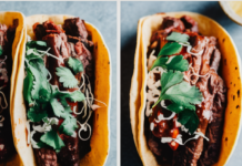 Garlic Butter Honey BBQ Beef Tacos