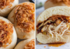 Crispy Cabbage and Noodle Stuffed Buns: A Delicious Homemade Treat