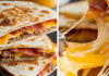 Maple Bacon Cheeseburger Bomb Quesadillas