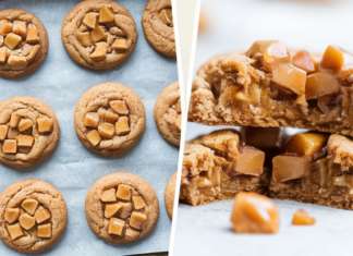 Caramel Apple Cinnamon Cookies Recipe