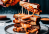 Buffalo Chicken Grilled Cheese Sandwich
