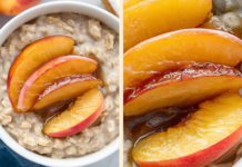 Delicious Peach Cobbler Oatmeal Recipe