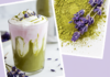 Iced Lavender Cream Matcha