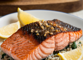 Crispy Honey Garlic Salmon Recipe
